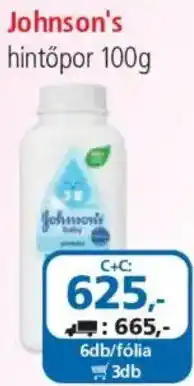 ÁRKLUB Johnson's hintőpor ajánlat