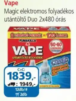 ÁRKLUB Vape Magic elektromos folyadékos utántöltő Duo ajánlat