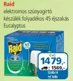 ÁRKLUB Raid elektromos szúnyogirtó készülék ajánlat