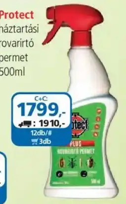 ÁRKLUB Protect háztartási rovarirtó permet ajánlat