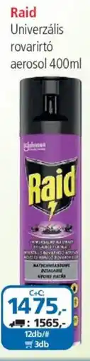 ÁRKLUB Raid univerzális rovarirtó aerosol ajánlat