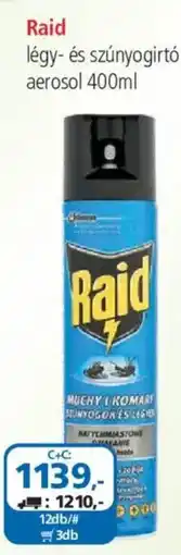 ÁRKLUB Raid légy- és szúnyogirtó aerosol ajánlat