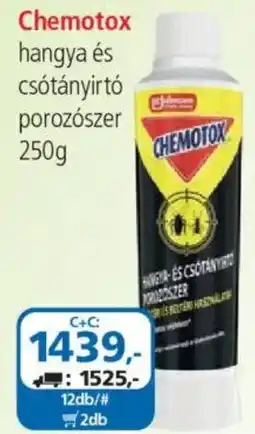 ÁRKLUB Chemotox hangya és csótányirtó porozószer ajánlat