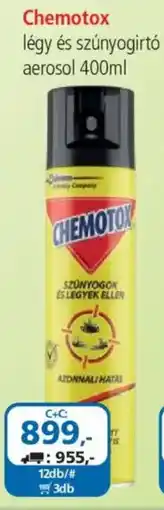 ÁRKLUB Chemotox légy és szúnyogirtó aerosol ajánlat