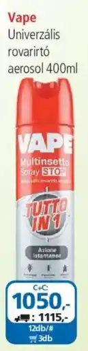 ÁRKLUB Vape Univerzális rovarirtó aerosol ajánlat