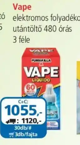 ÁRKLUB Vape elektromos folyadékos utántöltő ajánlat