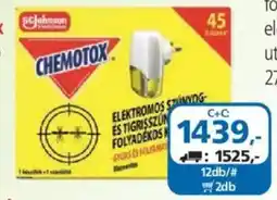 ÁRKLUB Chemotox elektromos szúnyogirtó ajánlat