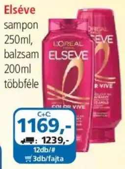 ÁRKLUB Elseve sampon ajánlat