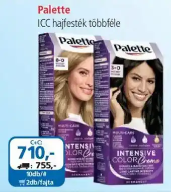 ÁRKLUB Palette icc hajfesték ajánlat
