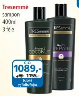 ÁRKLUB Tresemmé sampon ajánlat