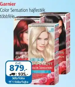 ÁRKLUB Garnier Color Sensation hajfesték ajánlat