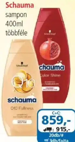 ÁRKLUB Schauma sampon ajánlat