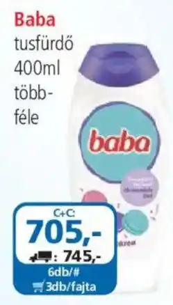 ÁRKLUB Baba tusfürdő ajánlat
