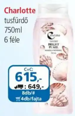 ÁRKLUB Charlotte tusfürdő ajánlat