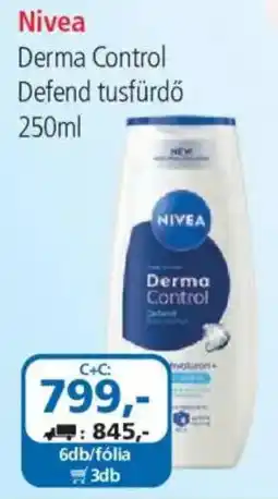 ÁRKLUB Nivea Derma Control Defend tusfürdő ajánlat