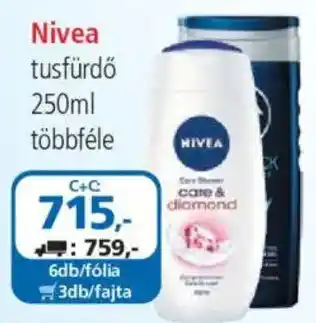 ÁRKLUB Nivea tusfürdő ajánlat