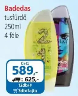 ÁRKLUB Badedas tusfürdő ajánlat