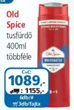 ÁRKLUB Old Spice tusfürdő ajánlat