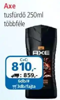 ÁRKLUB Axe tusfürdő ajánlat