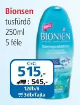 ÁRKLUB Bionsen tusfürdő ajánlat