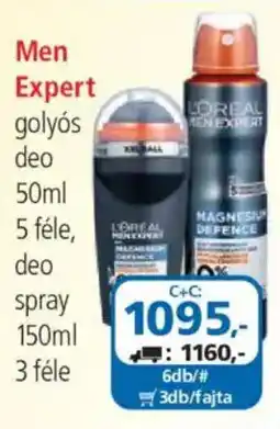ÁRKLUB Men Expert dezodor ajánlat
