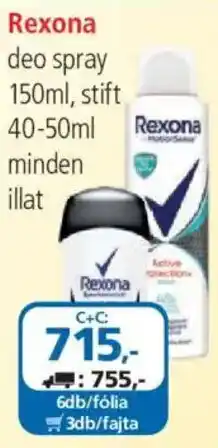 ÁRKLUB Rexona dezodor ajánlat