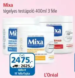ÁRKLUB Mixa tégelyes testápoló ajánlat