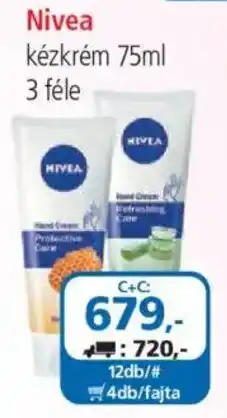 ÁRKLUB Nivea kézkrém ajánlat