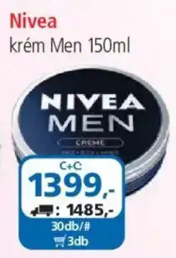 ÁRKLUB Nivea krém Men ajánlat