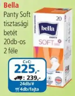 ÁRKLUB Bella Panty Soft tisztasági betét ajánlat