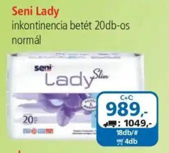 ÁRKLUB Seni Lady inkontinencia betét ajánlat