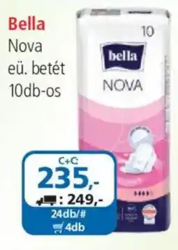 ÁRKLUB Bella Nova egészségügyi betét ajánlat