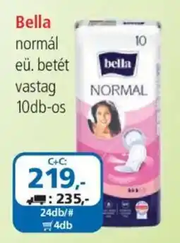 ÁRKLUB Bella normál egészségügyi betét ajánlat