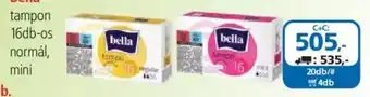 ÁRKLUB Bella tampon ajánlat