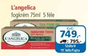 ÁRKLUB L'angelica fogkrém ajánlat