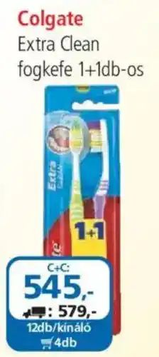 ÁRKLUB Colgate Extra Clean fogkefe ajánlat