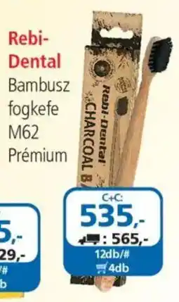ÁRKLUB Rebi-Dental Bambusz fogkefe M62 Prémium ajánlat