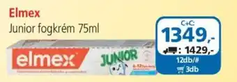 ÁRKLUB Elmex Junior fogkrém ajánlat