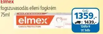 ÁRKLUB Elmex fogszuvasodás elleni fogkrém ajánlat
