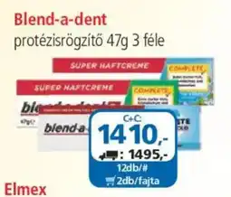 ÁRKLUB Blend-a-dent protézisrögzítő ajánlat