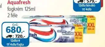 ÁRKLUB Aquafresh fogkrém ajánlat