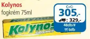 ÁRKLUB Kolynos fogkrém ajánlat