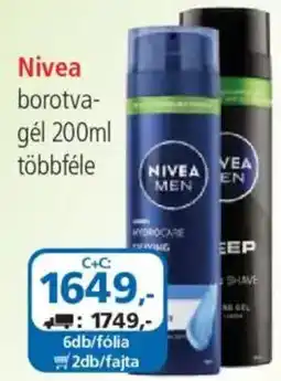 ÁRKLUB Nivea borotvagél ajánlat