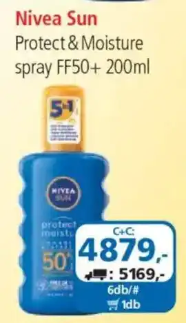 ÁRKLUB Nivea Sun Protect & Moisture spray ajánlat