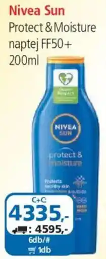ÁRKLUB Nivea Sun Protect & Moisture naptej ajánlat