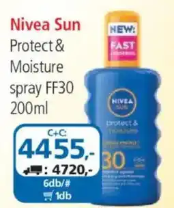 ÁRKLUB Nivea Sun Protect & Moisture spray ajánlat