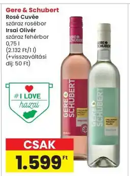 Interspar Gere&Schubert Rosé Cuvée ajánlat