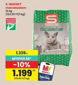 Interspar S-BUDGET macskaalom ajánlat