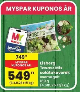 Interspar Eisberg Tavasz mix salátakeverék ajánlat