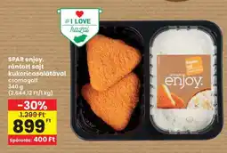 Spar Market SPAR enjoy. rántott sajt kukoricasalátával ajánlat